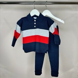 Granlei Navy sweater set